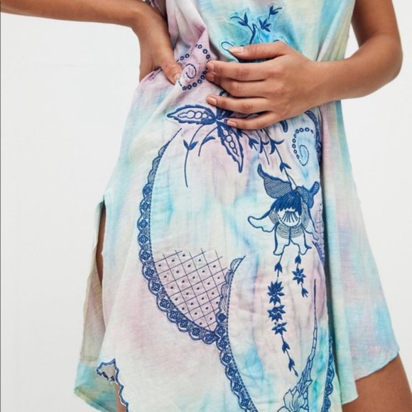 Free People Tie-dyed Tyler Tunic - Picture 3 of 9